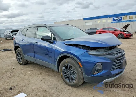 2022 Chevrolet Blazer 3Lt из США, поврежденный, VIN 3GNKBJRS3NS127944